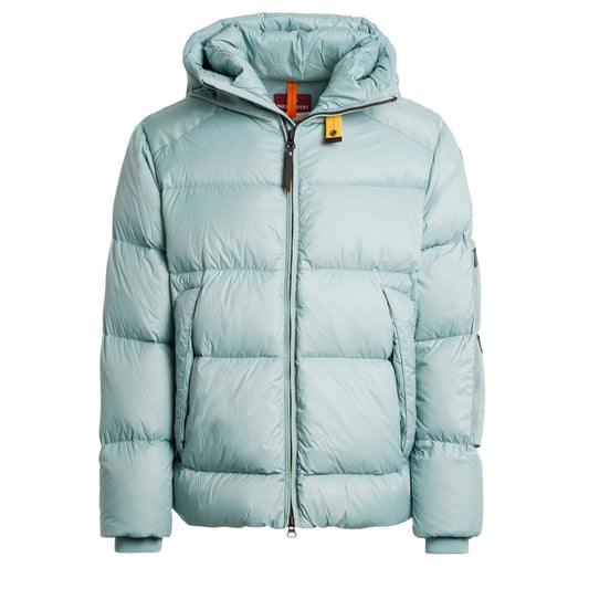 Parajumpers TYRIK PMPUEN02 227 Lungomare Light Blue Down Jacket Mens L