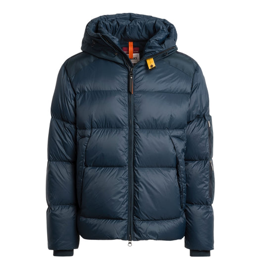 Parajumpers TYRIK PMPUEN02 300 DARK AVIO Navy Blue DOWN JACKET Mens L