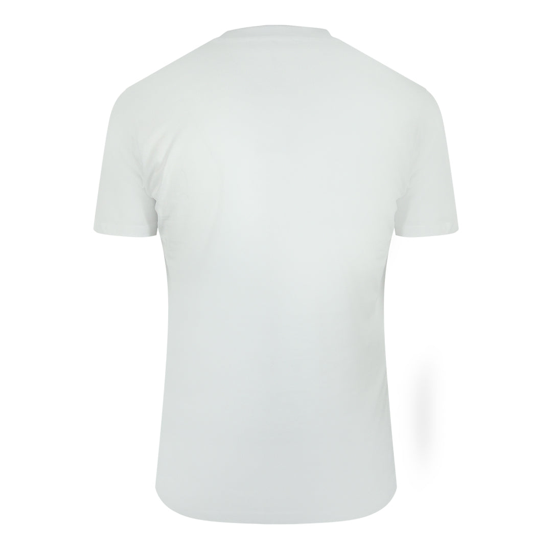Cavalli Class Varsity Logo Off White T-Shirt