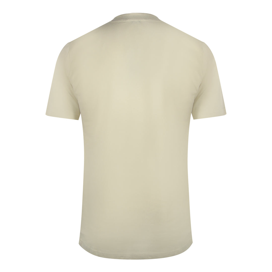 Cavalli Class Bold Logo Beige Sand T-Shirt