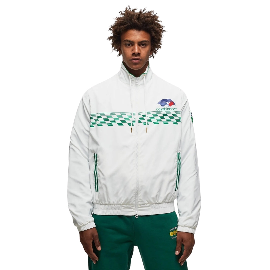 Casablanca Shell Suit Horizon White Jackets
