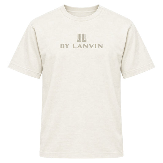 By Lanvin Central Logo Beige T-Shirt S