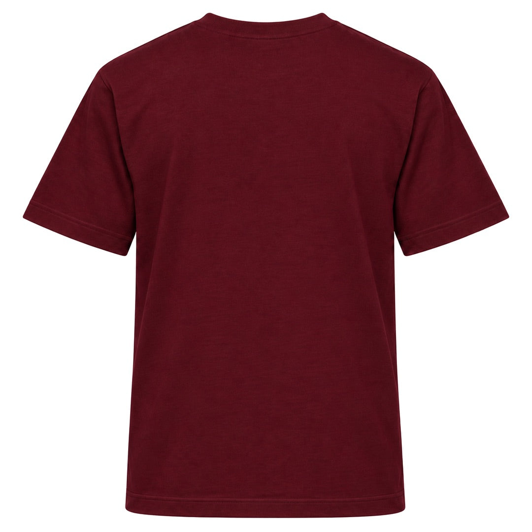 By Lanvin Central Logo Burgundy T-Shirt S