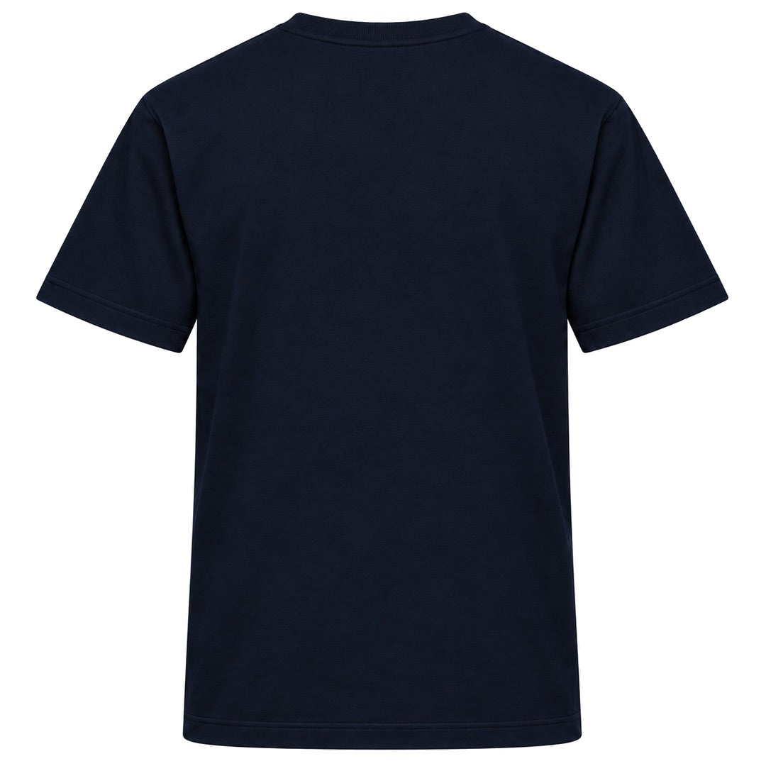 By Lanvin Central Logo Navy Blue T-Shirt
