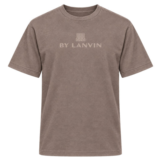 By Lanvin Central Logo Brown T-Shirt S