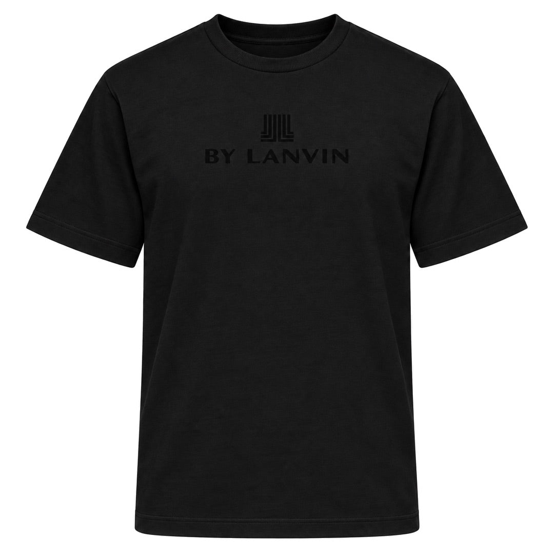 By Lanvin Central Logo Black T-Shirt S