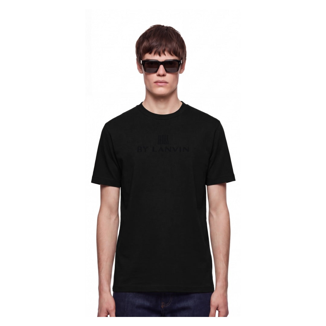 By Lanvin Central Logo Black T-Shirt S