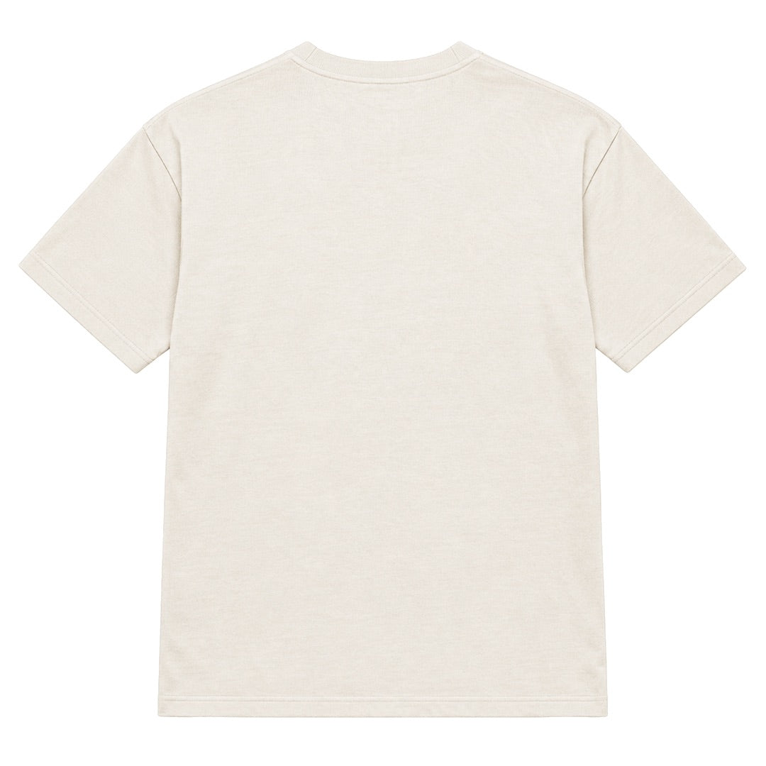 By Lanvin Paris Chest Logo Beige T-Shirt S