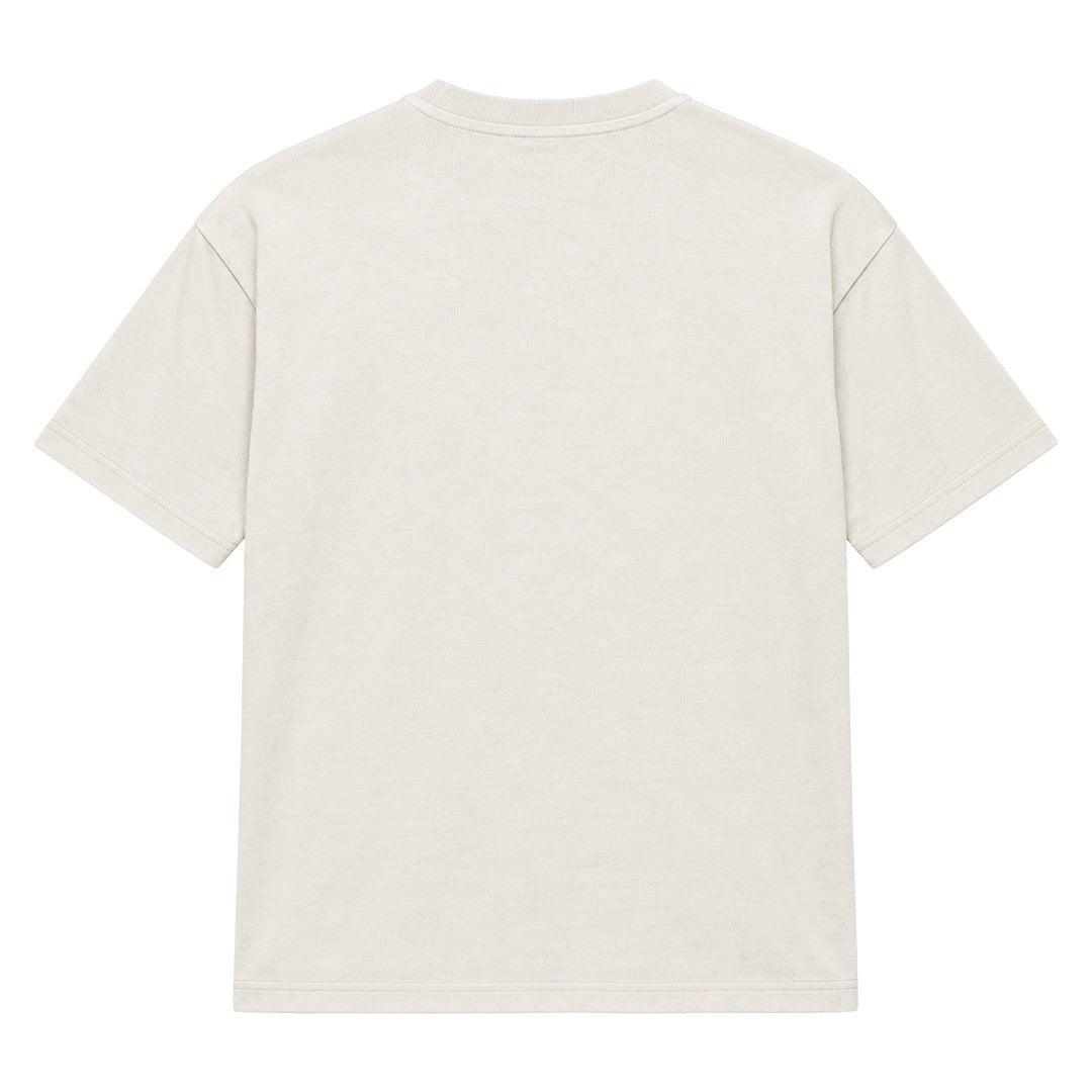 By Lanvin Paris Ribbon Logo Beige T-Shirt S