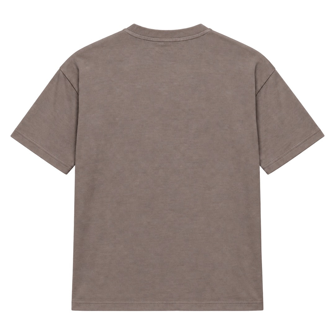 By Lanvin Paris Ribbon Logo Brown T-Shirt S