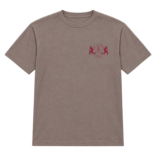 By Lanvin Paris Shield Logo Brown T-Shirt S