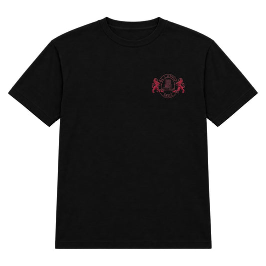 By Lanvin Paris Shield Logo Black T-Shirt S
