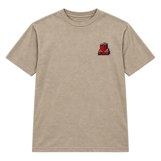By Lanvin Block Logo Taupe T-Shirt S