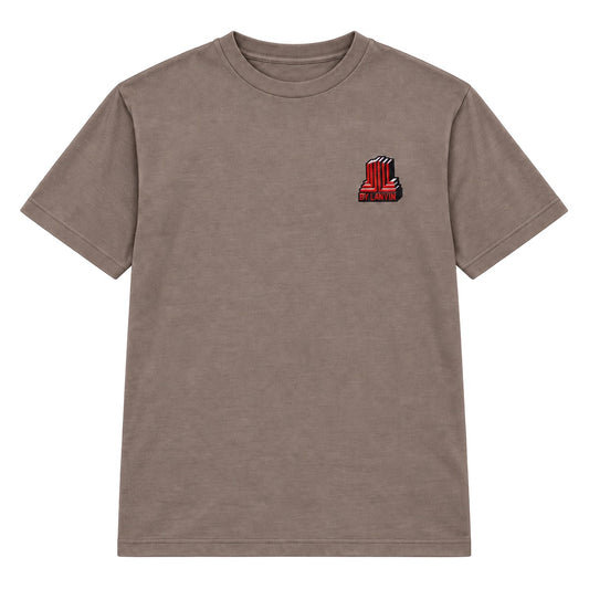 By Lanvin Block Logo Brown T-Shirt S