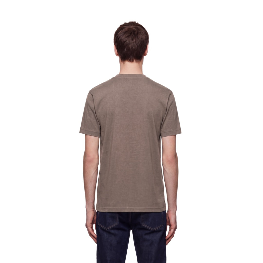 By Lanvin Block Logo Brown T-Shirt S