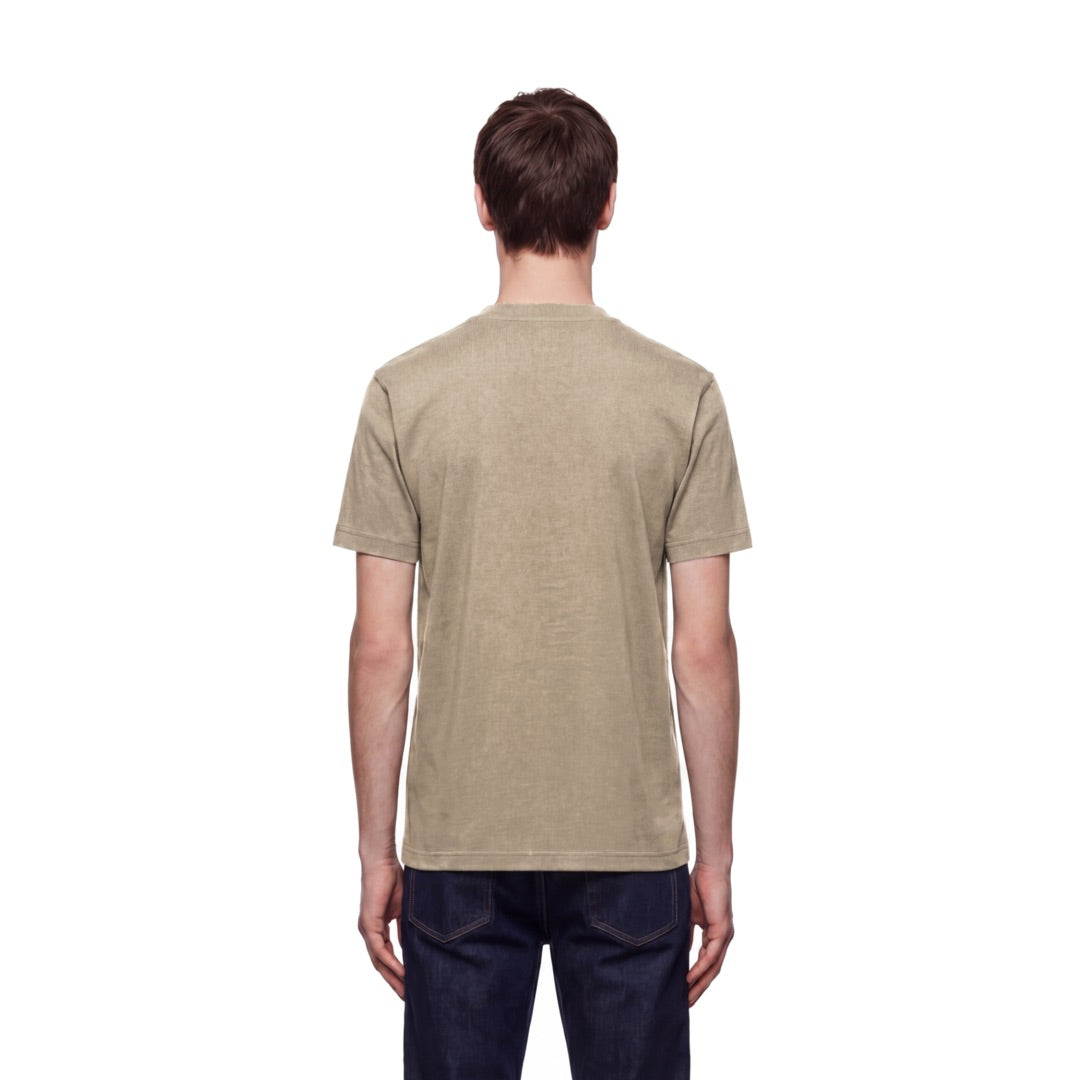 By Lanvin Script Logo Taupe T-Shirt S