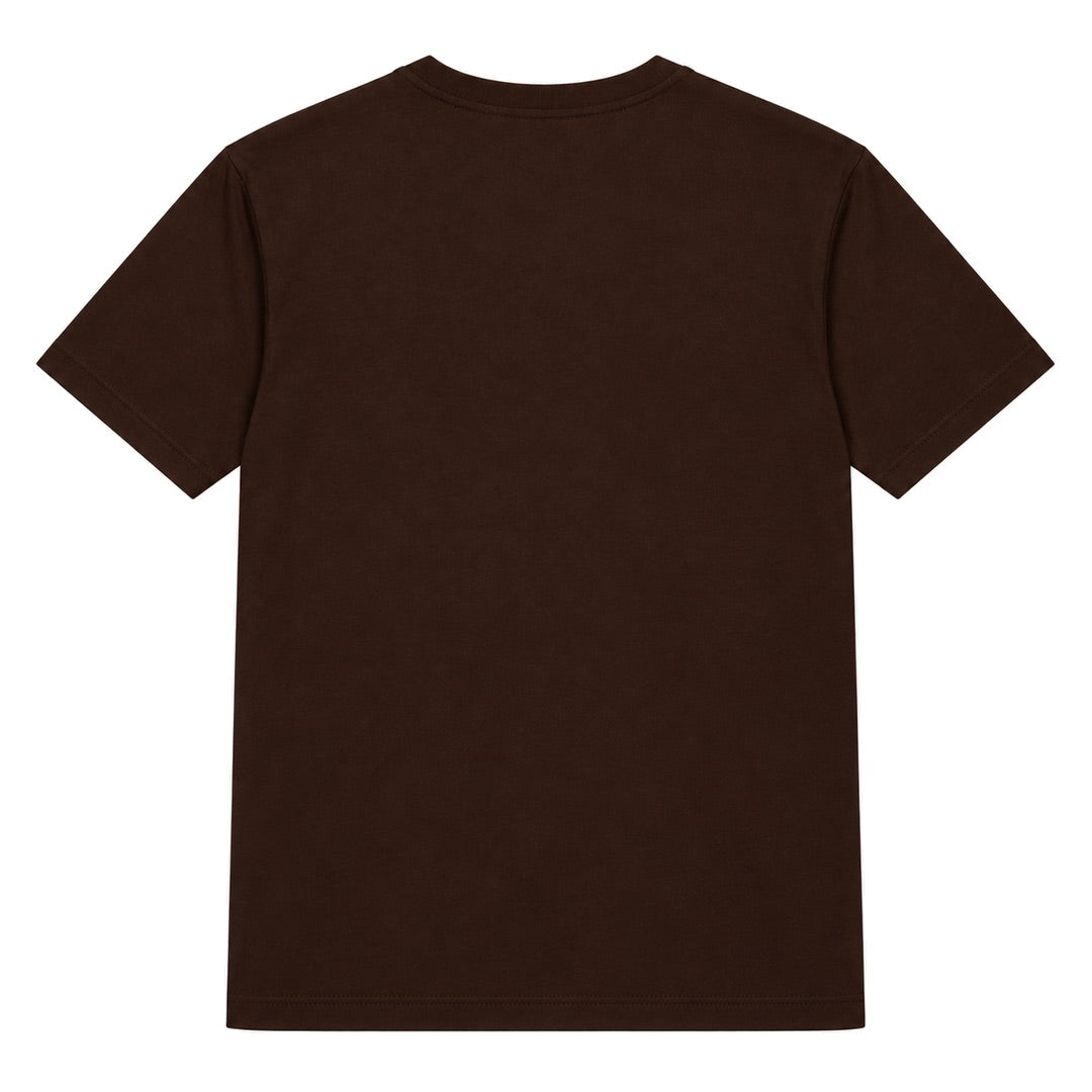 By Lanvin Script Logo Dark Brown T-Shirt S