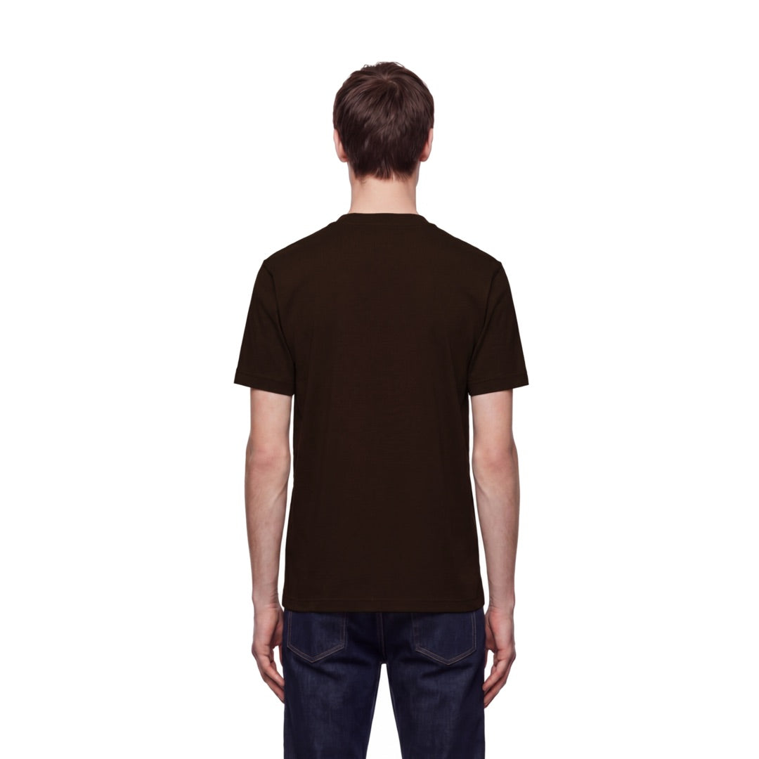 By Lanvin Script Logo Dark Brown T-Shirt S