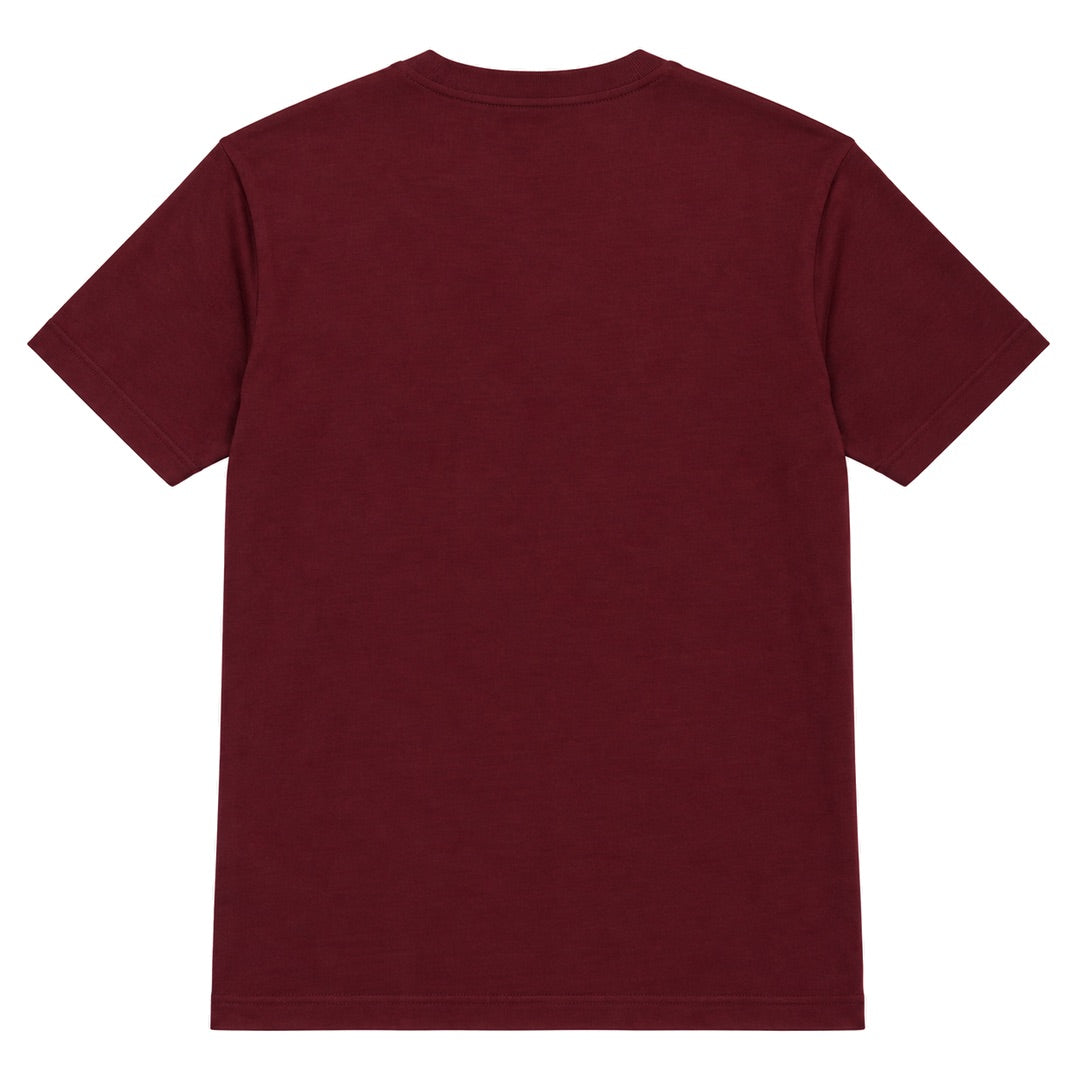 By Lanvin Script Logo Burgundy T-Shirt S