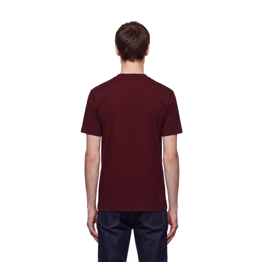 By Lanvin Script Logo Burgundy T-Shirt S