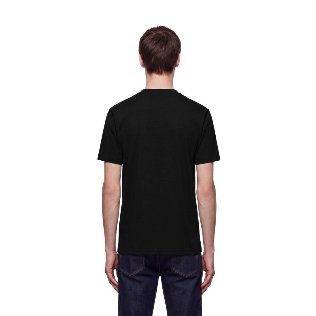 By Lanvin Script Logo Black T-Shirt S