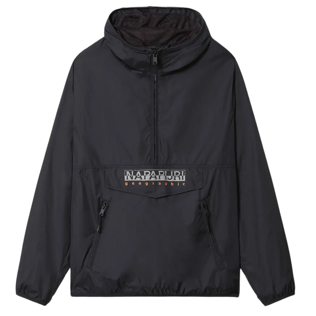 Napapijri RF Circular S Black Hooded Jacket