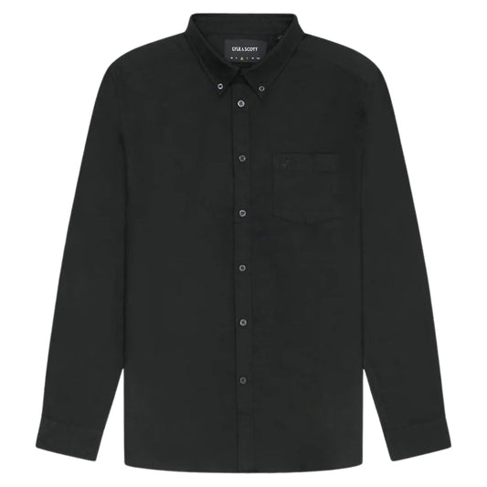 Lyle & Scott Black Long Sleeve Shirt