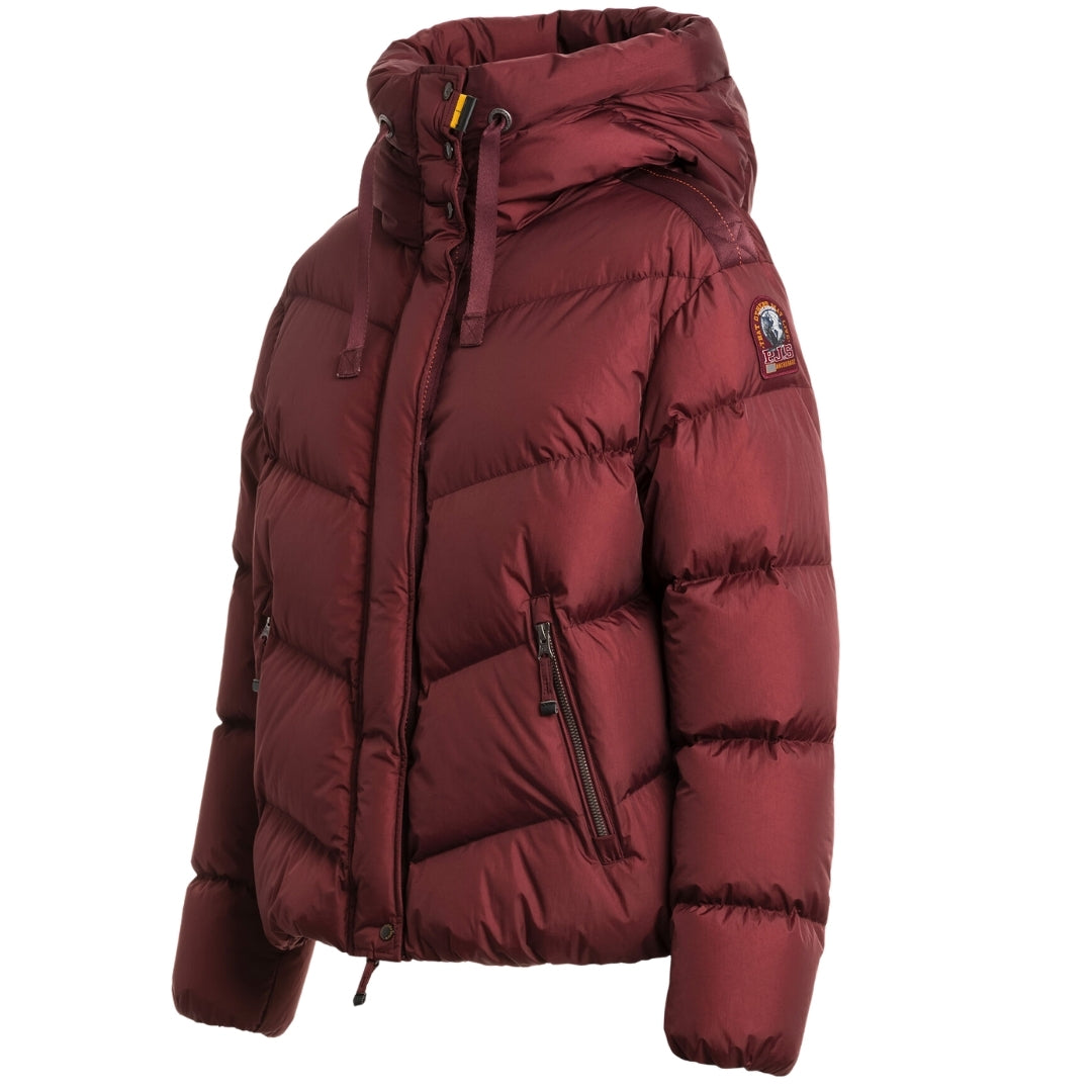 Parajumpers VERNA PWPUHF34 355 AMARONE Burgundy Down Jacket Womens S