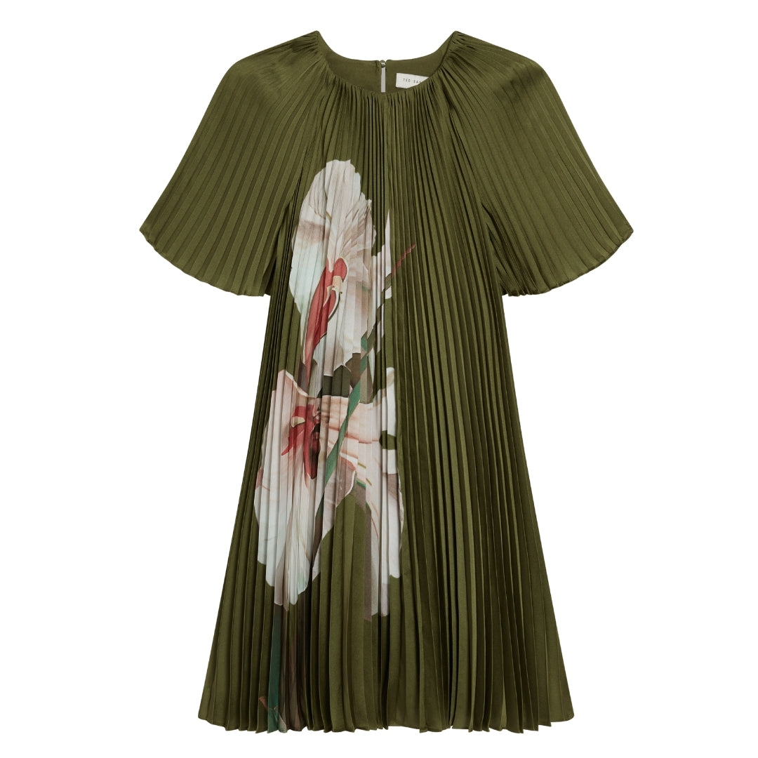 Ted Baker WMD VINLAA Short Sleeve Pleated Mini Dre 4