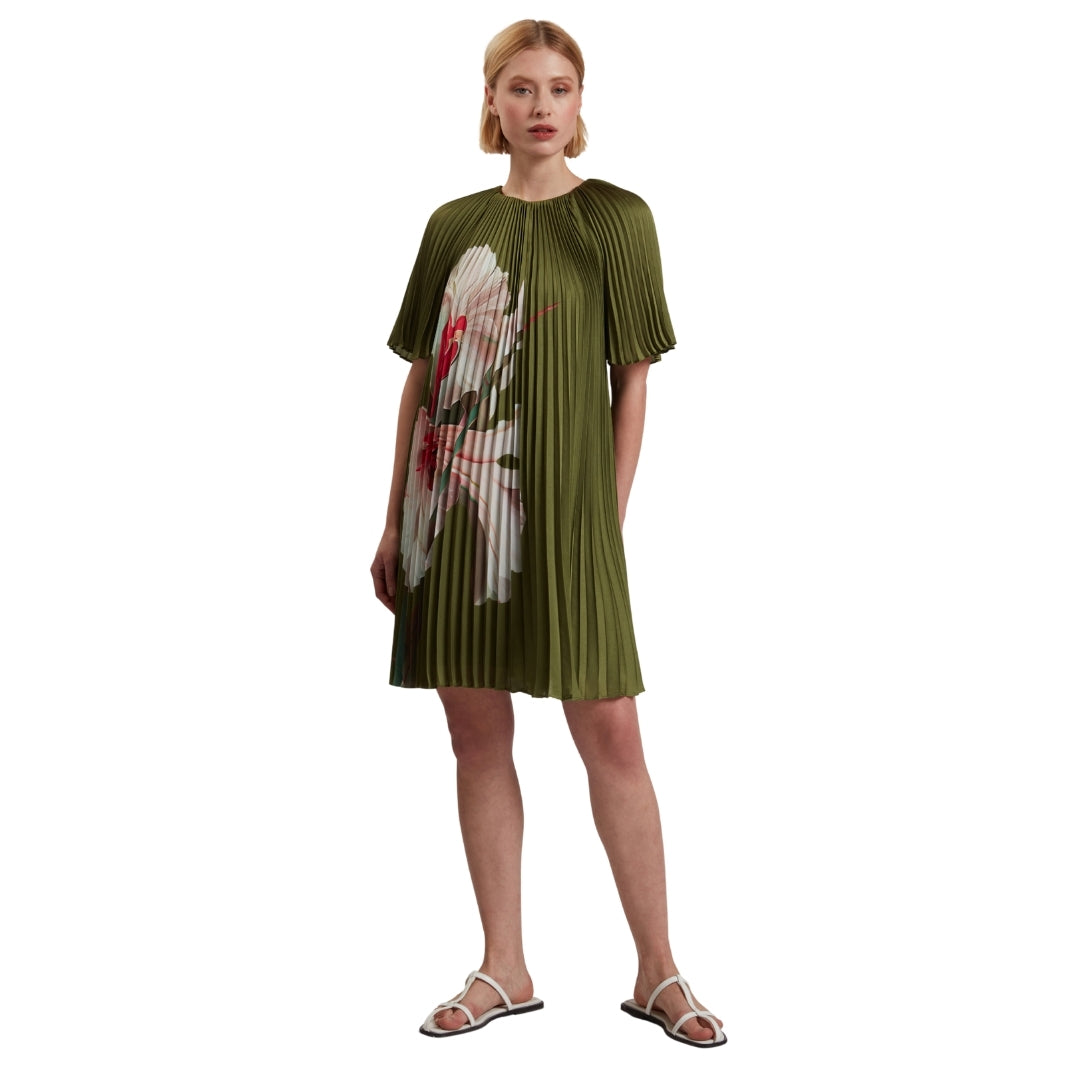 Ted Baker WMD VINLAA Short Sleeve Pleated Mini Dre 4