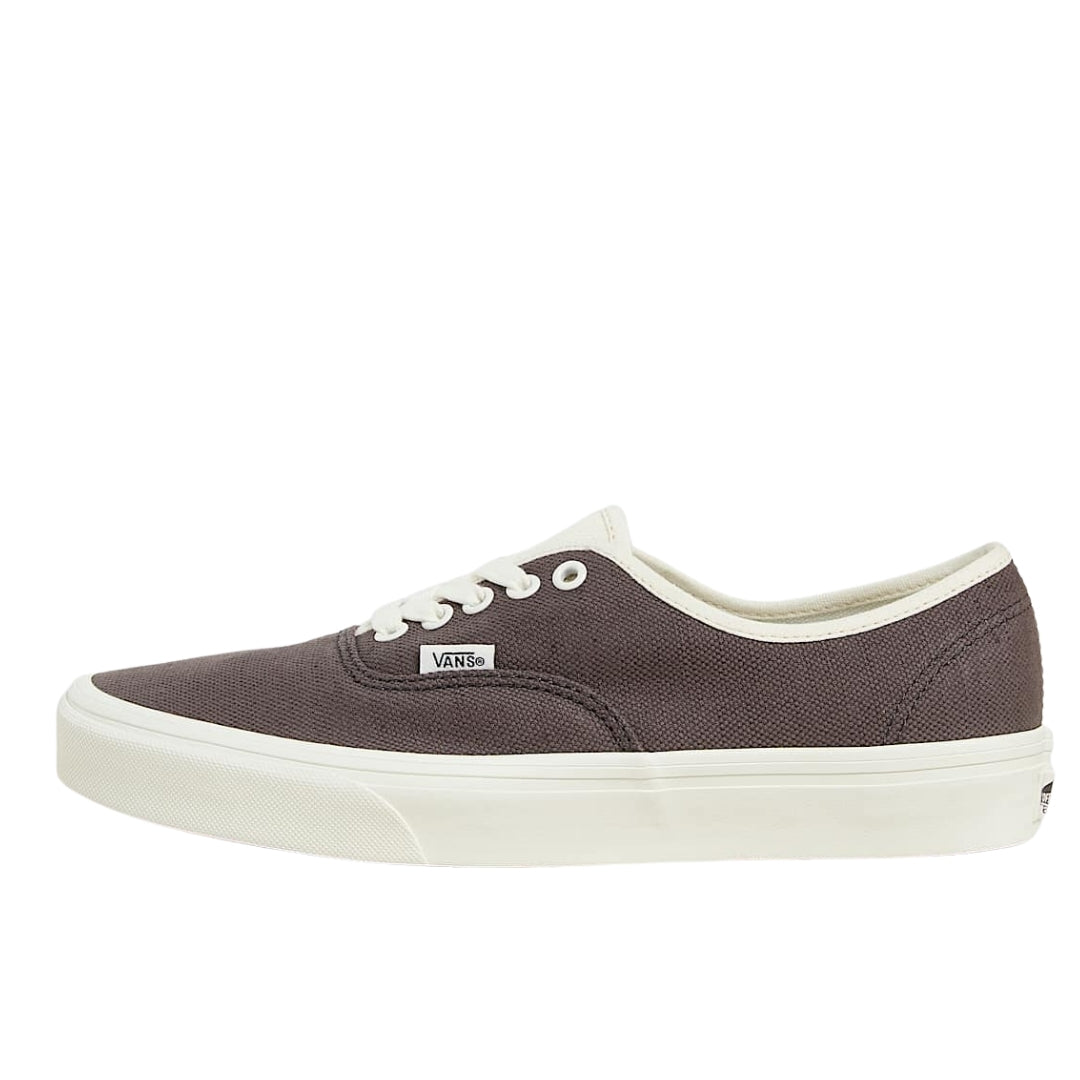 Vans Authentic Linen Turkish Coffee Brown Trainers UK 7.5