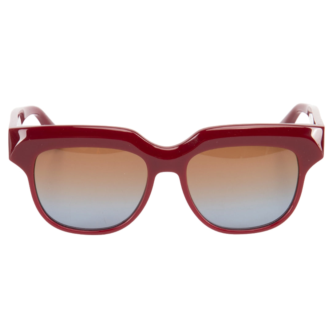 Victoria Beckham Burgundy Sunglasses