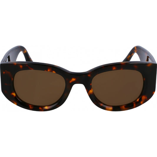 Victoria Beckham Brown Framed Sunglasses
