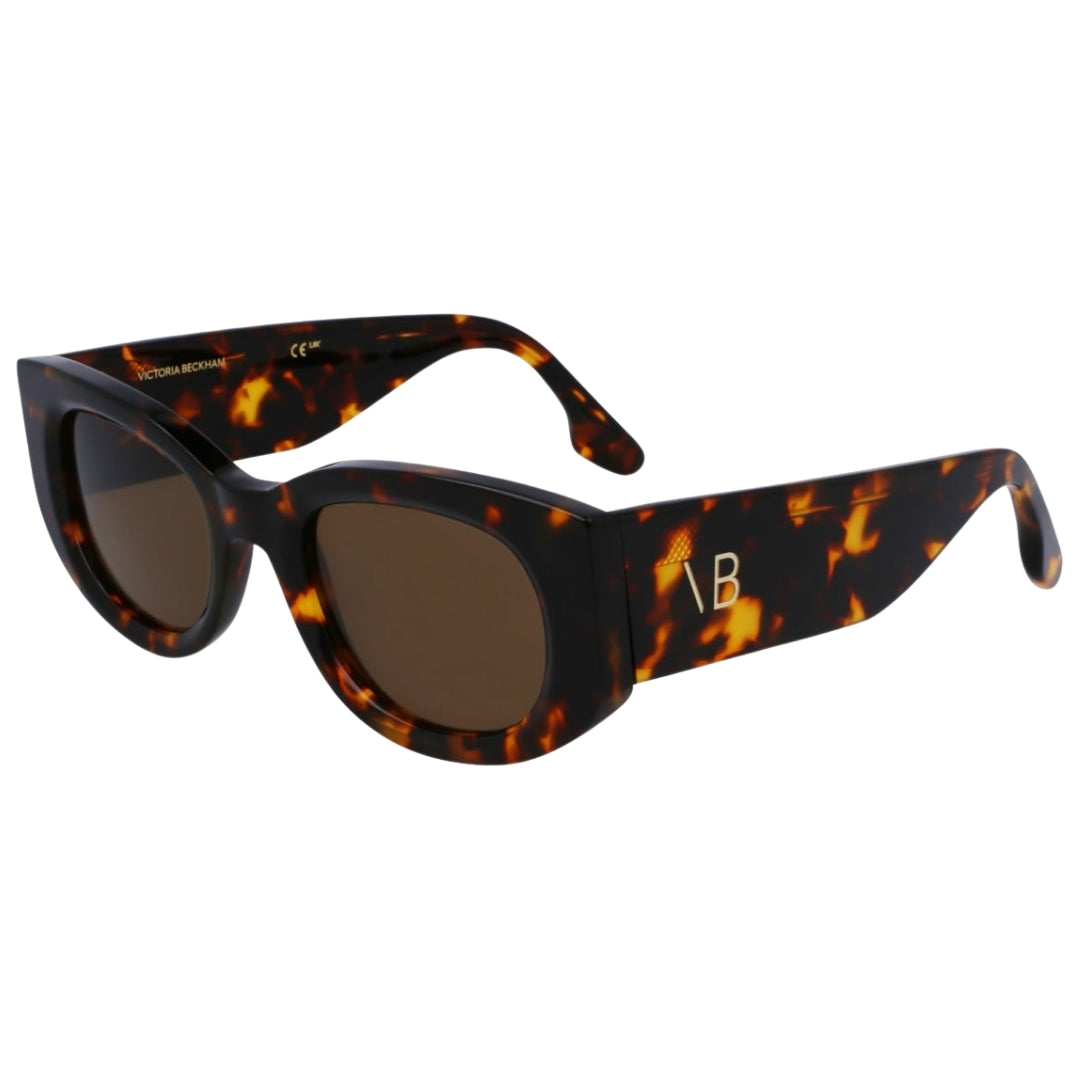 Victoria Beckham Brown Framed Sunglasses