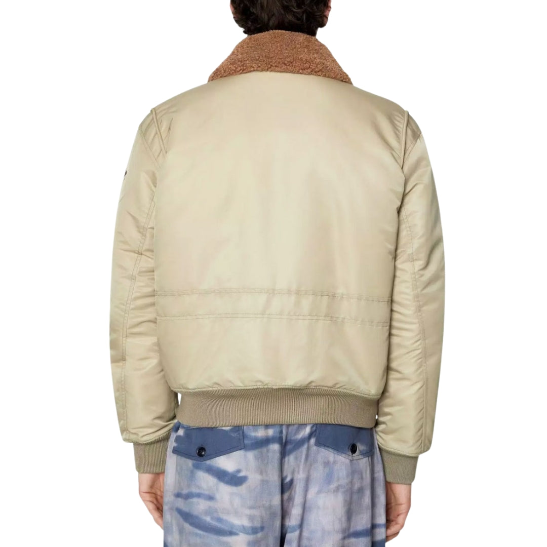 Diesel W-Carlo-NW Tidal Foam Cream Jacket