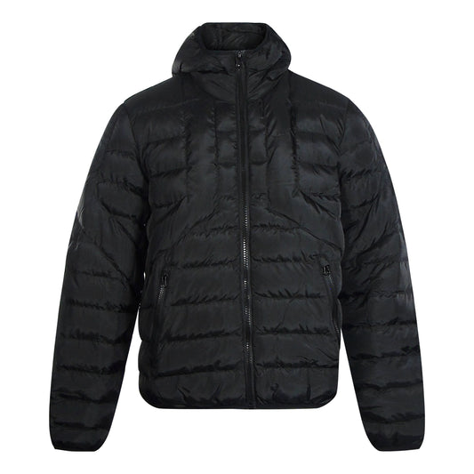 Diesel Black Padded Plain Jacket