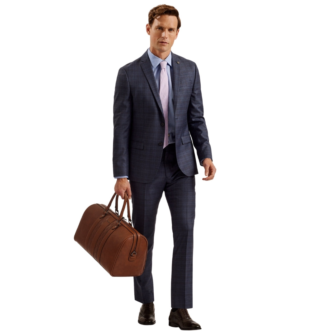 Ted Baker Waylin House Check Tan Holdall