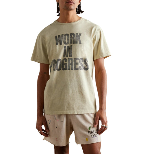 Gallery Dept Work In Progress T-Shirt Archival White