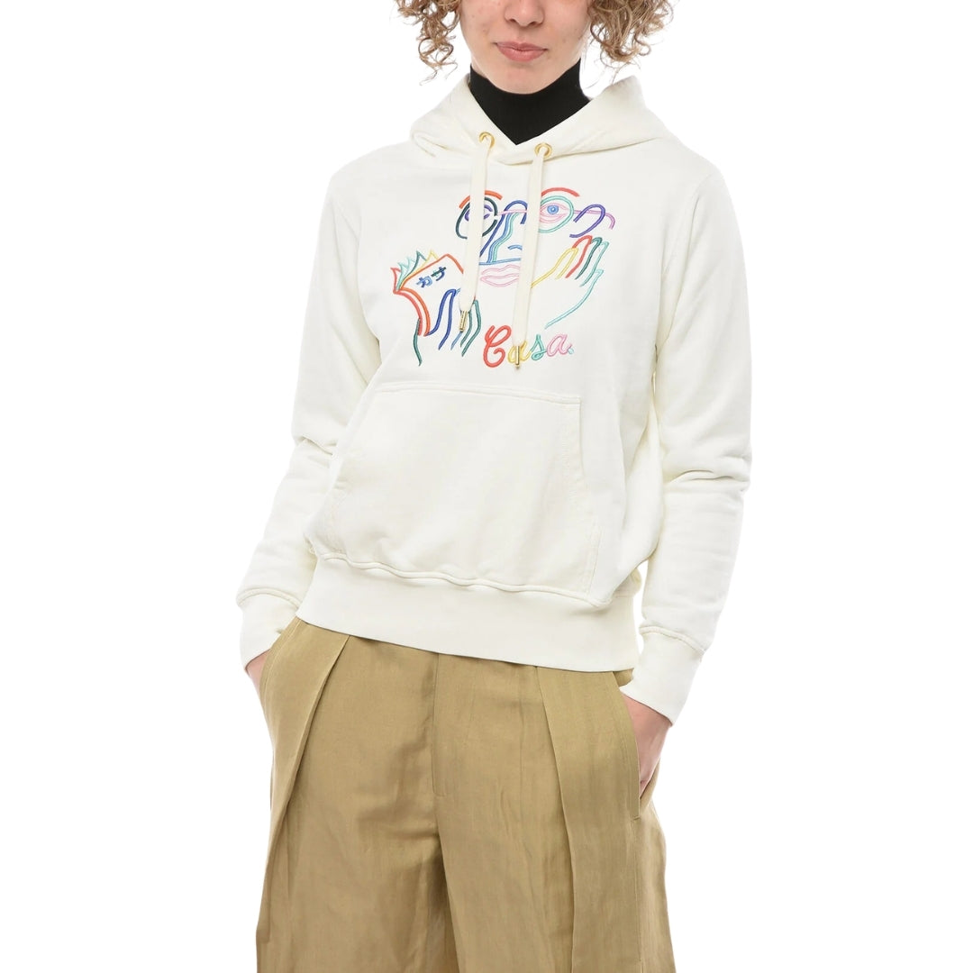 Casablanca Fujita San Off-White Hoodie