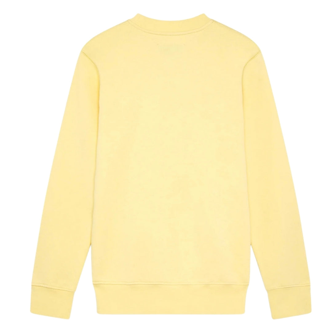 Casablanca Embroidered Sweatshirt Enoshima Beach Yellow Sweatshirt