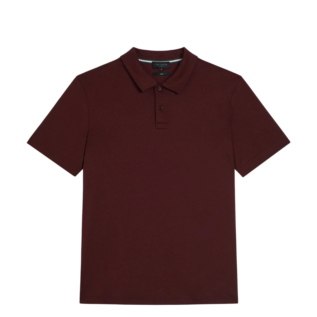 Ted Baker Zeiter Maroon Soft Touch Polo Shirt
