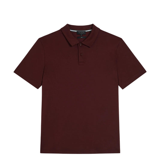 Ted Baker Zeiter Maroon Soft Touch Polo Shirt