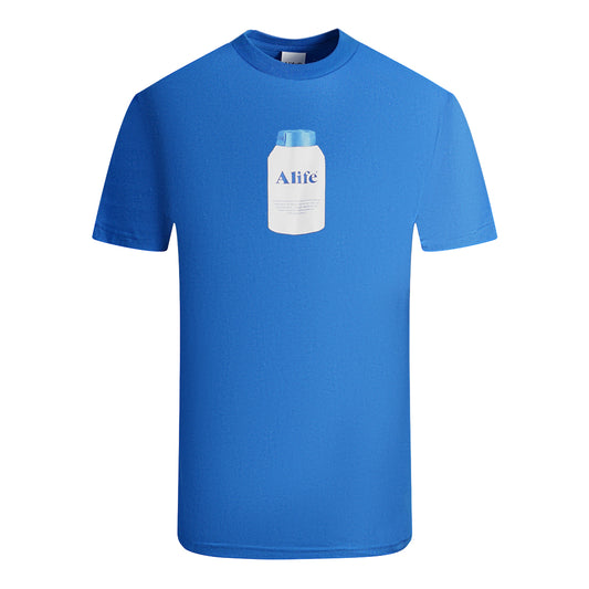 Alife Painkiller Logo Royal Blue T Shirt