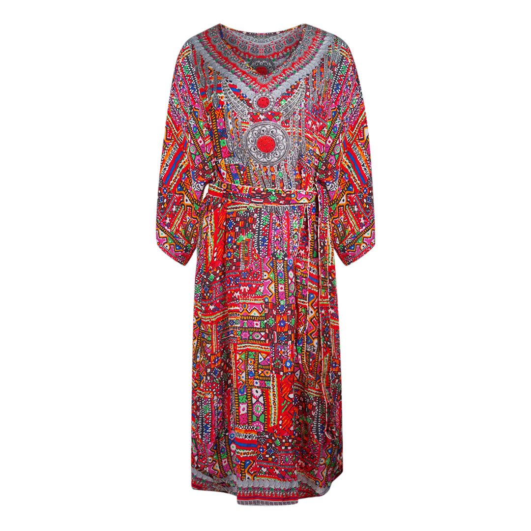 Inoa Banjara 12003 Red Fish Dress