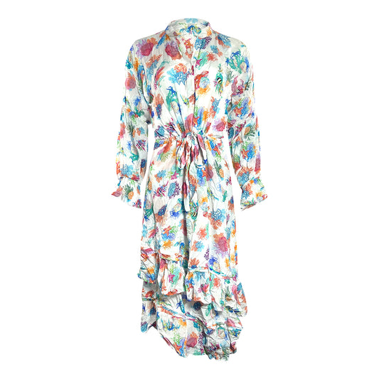 Inoa Fashion Bonaire Reef 1202116 Uneven Hem Dress Womens