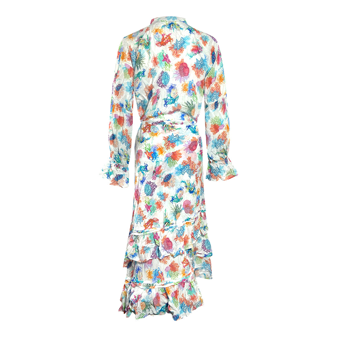 Inoa Fashion Bonaire Reef 1202116 Uneven Hem Dress Womens
