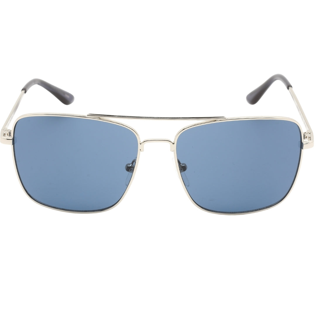 Calvin Klein Metal Framed Silver Sunglasses