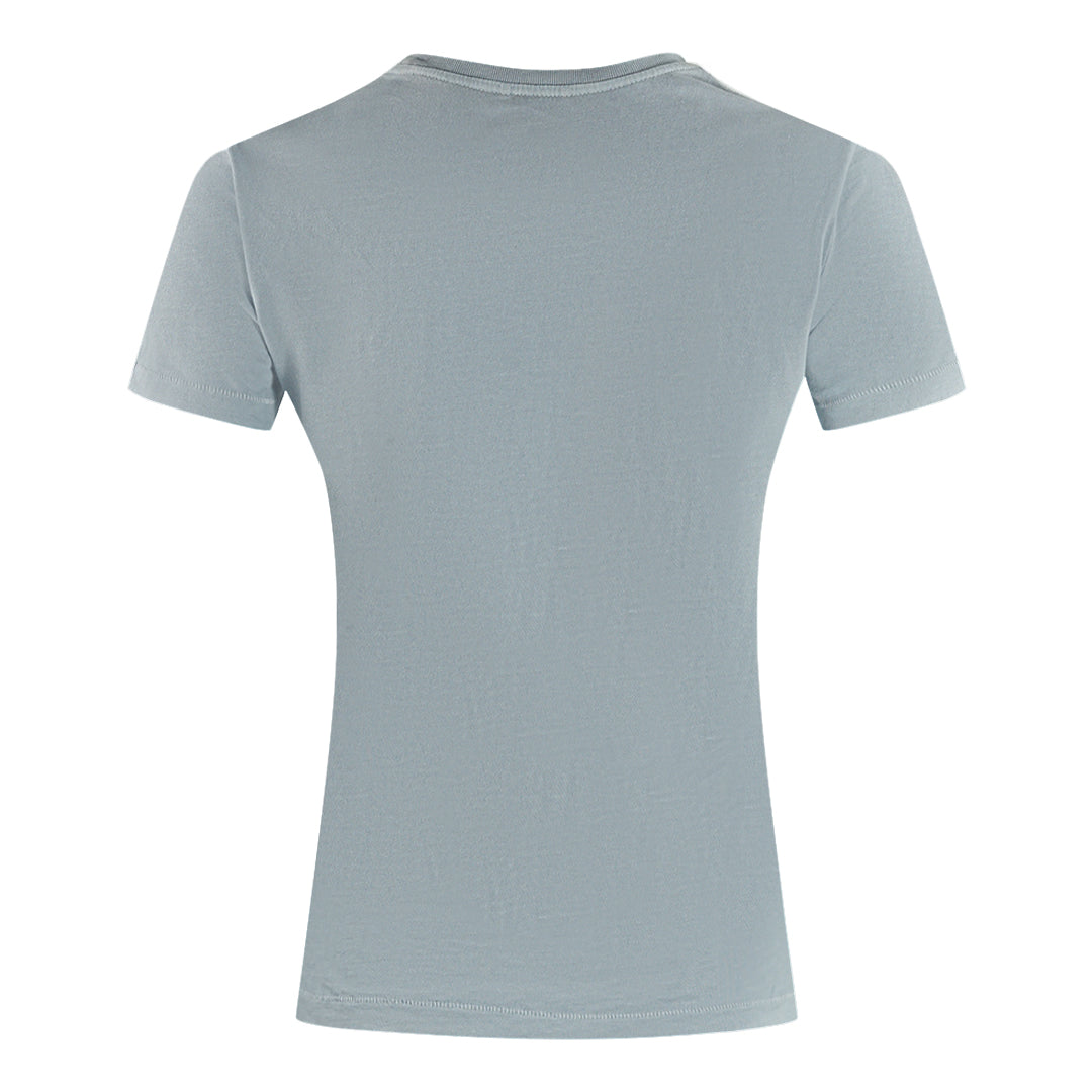 Parajumpers Cristie Brand Logo Vapour Blue T Shirt