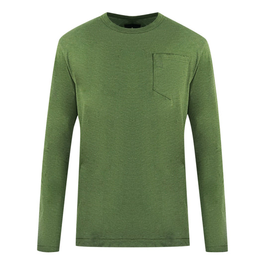 G Star Raw Long Sleeve Bronze Green T Shirt