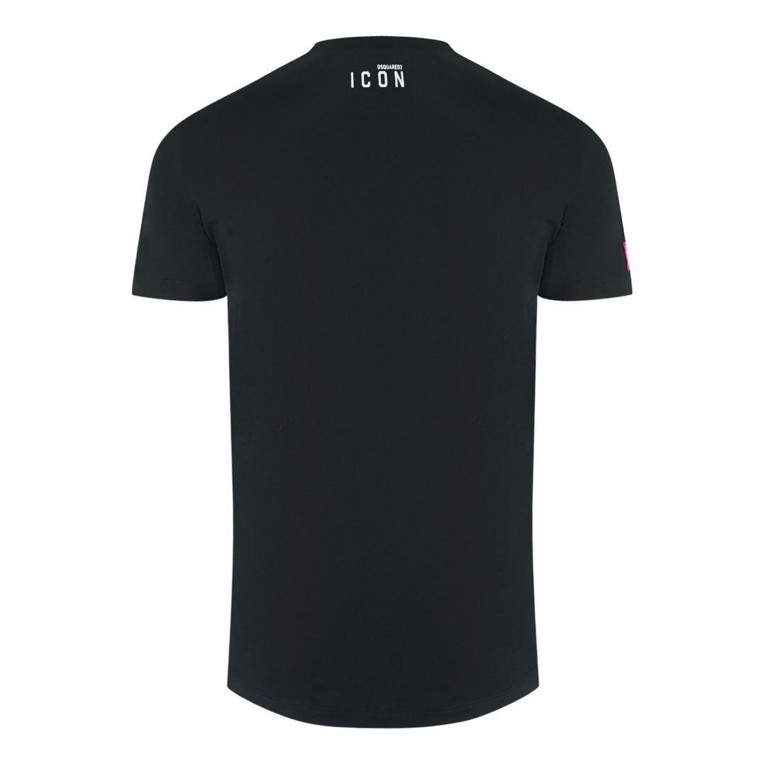 Dsquared2 Icon Back Logo Black Underwear T-Shirt